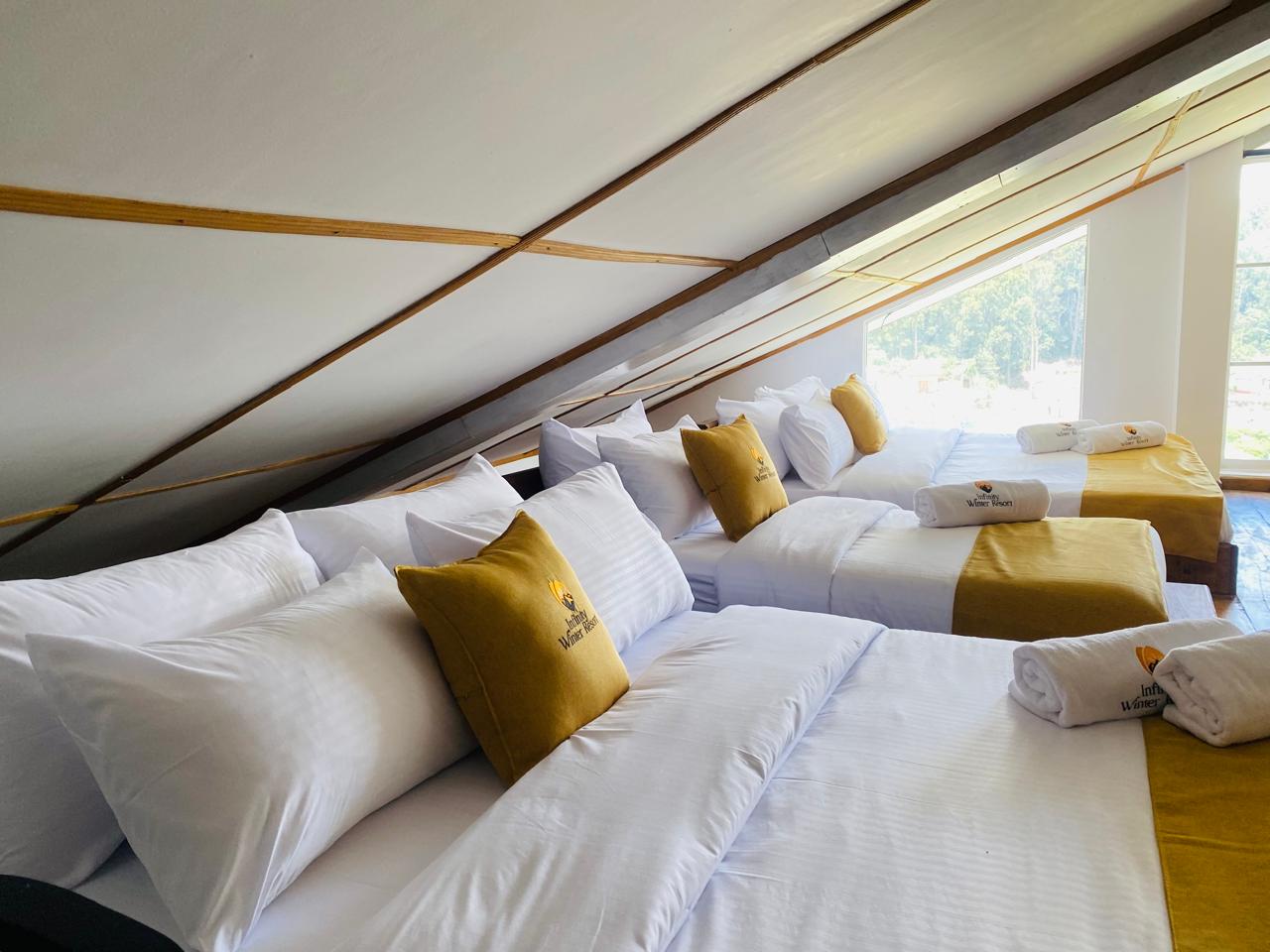 Elegant guest room at Infinity Winter Resort, Nuwara Eliya – Comfortable stay in the heart of Sri Lanka’s hill country