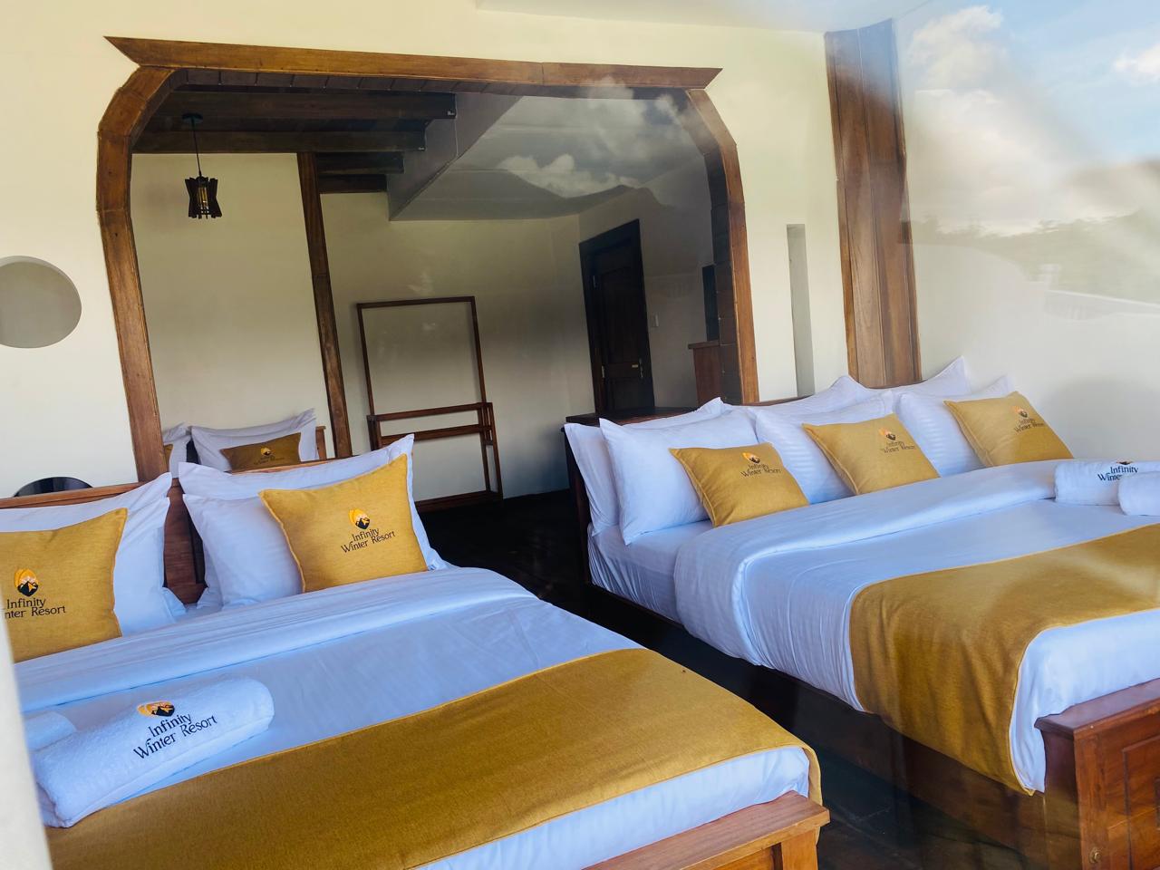 Luxurious accommodation at Infinity Winter Resort, Nuwara Eliya – Blending comfort, elegance, and scenic mountain views